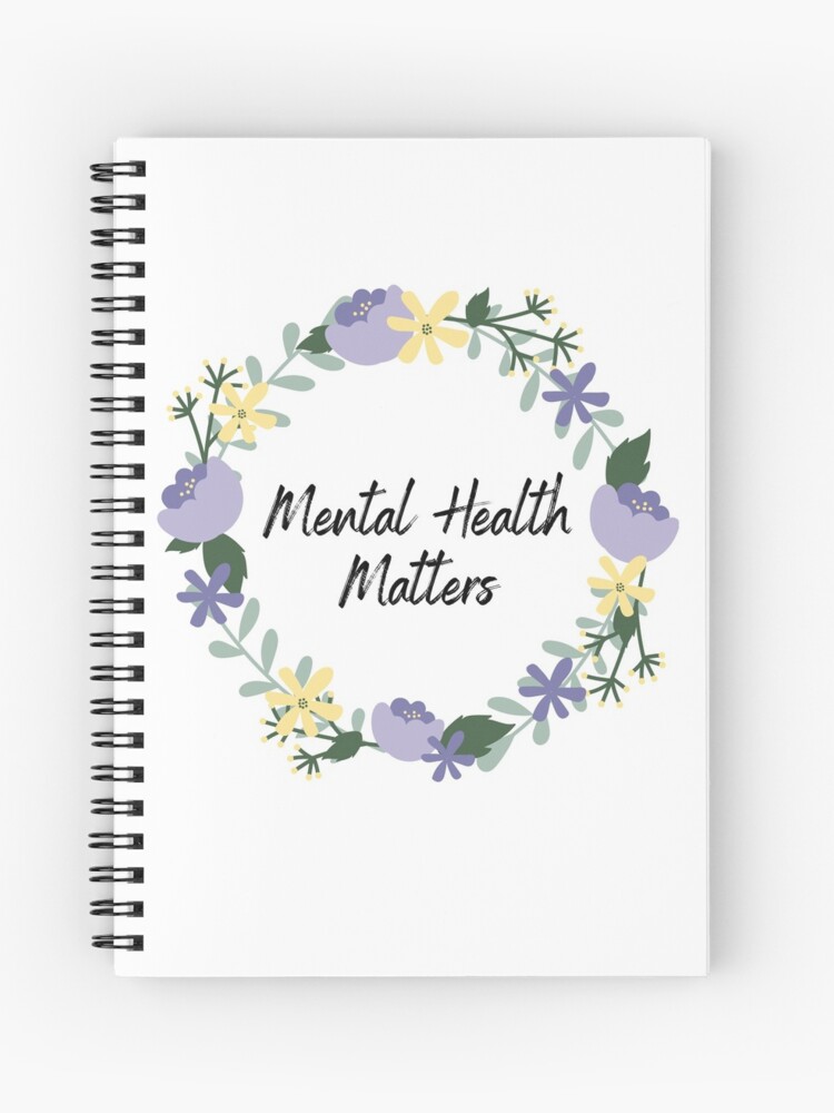 Mental Health Matters Quote Flower