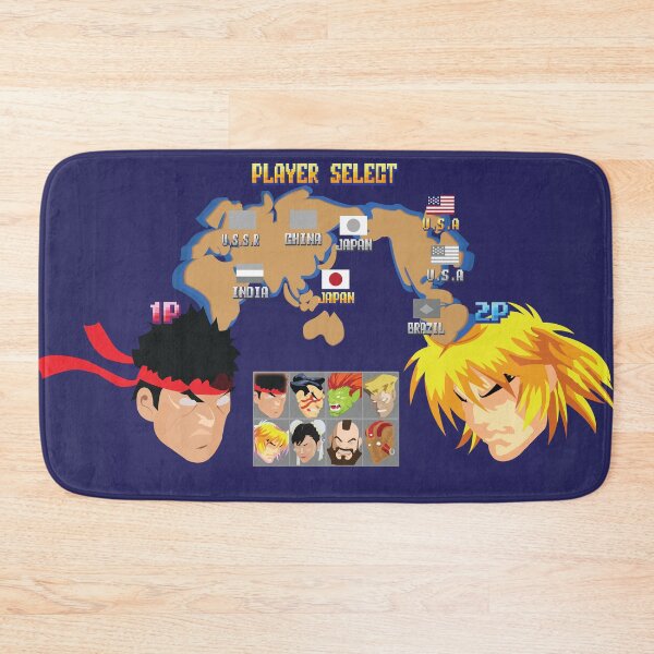 Item preview, Street Fighter Character Select Minimalism designed and sold by OJThatDuDev.