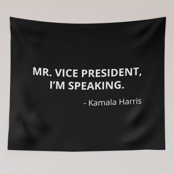 Item preview, Kamala Harris - Mr. Vice President, I'm Speaking II designed and sold by Lemon Pepper.