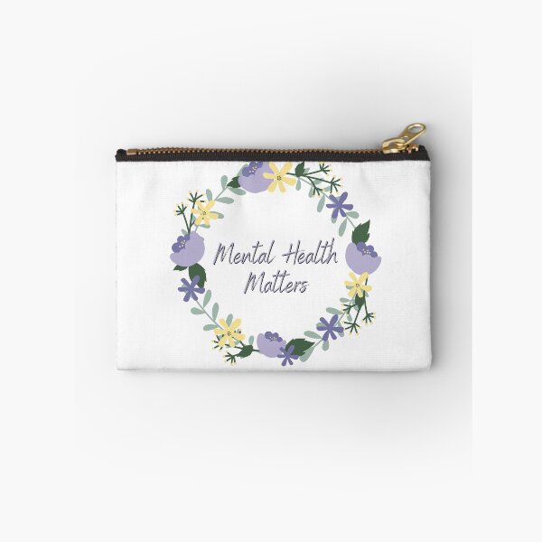Item preview, Mental Wellbeing Mental Health Matters Quote Flower designed and sold by OneTimeEngineer.