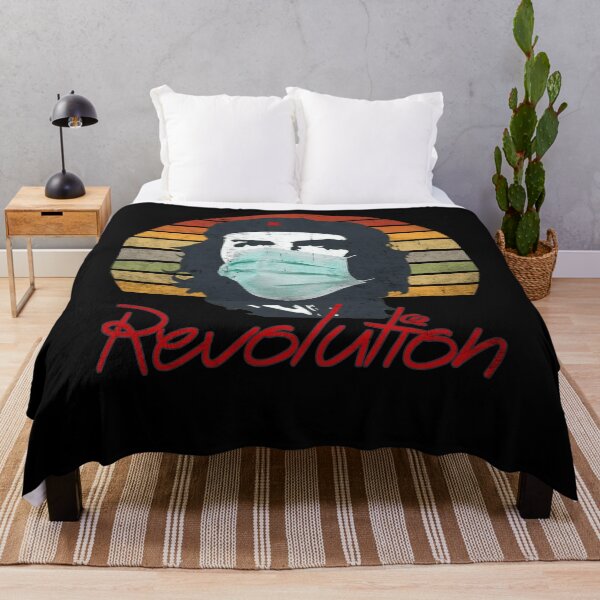 Item preview, Ernesto "Che" Guevara with face mask Satire Revolution designed and sold by Dirk4171.