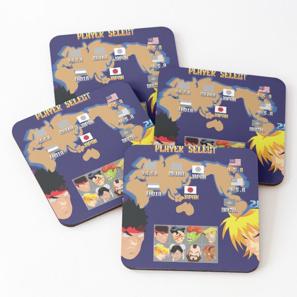 Item preview, Street Fighter Character Select Minimalism designed and sold by OJThatDuDev.