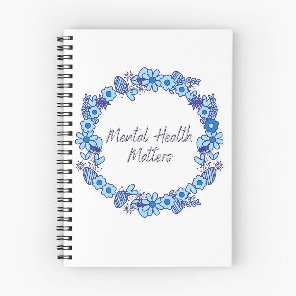 Item preview, Mental Wellbeing Mental Health Matters Quote Flower designed and sold by OneTimeEngineer.