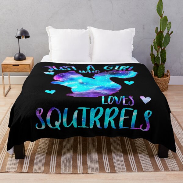 Item preview, Just a Girl who loves squirrels designed and sold by PrettyPittie Shop.