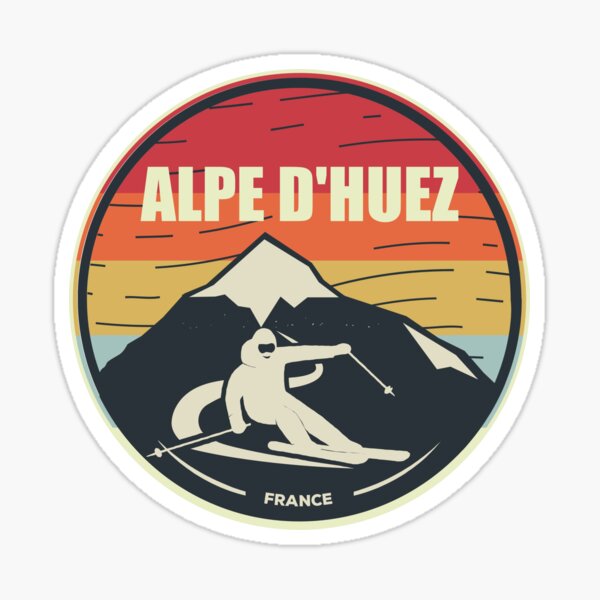 Ancien Autocollant Pub - Le Lynx - Alpe D'Huez - Original état Correct