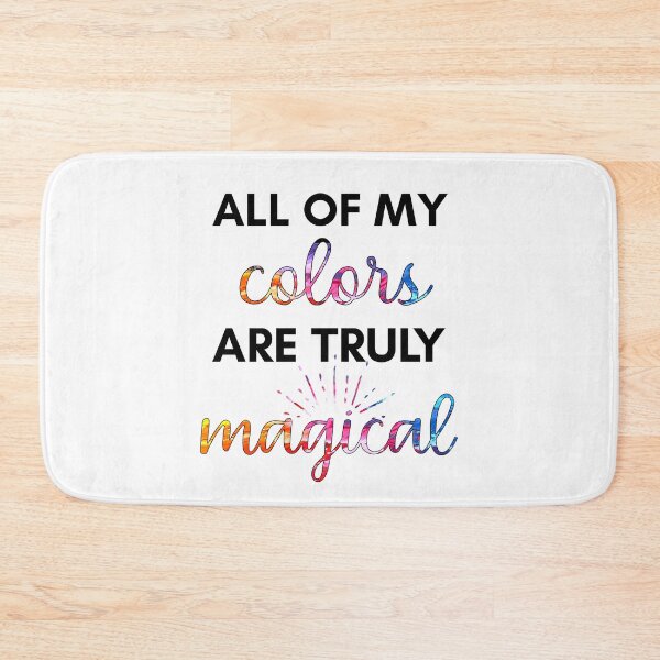 Item preview, Trolls-Inspired "All My Colors" designed and sold by mulberrydragon.