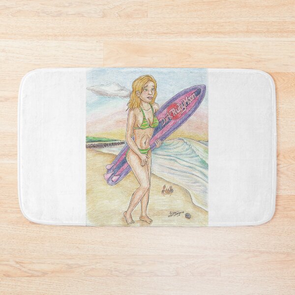 Item preview, Surfer girl beach designed and sold by DarkRubyMoon.