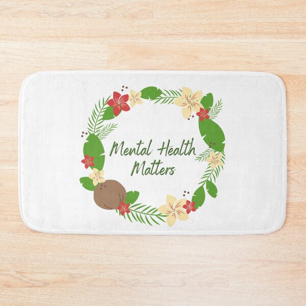 Item preview, Mental Wellbeing Mental Health Matters Quote Flower designed and sold by OneTimeEngineer.