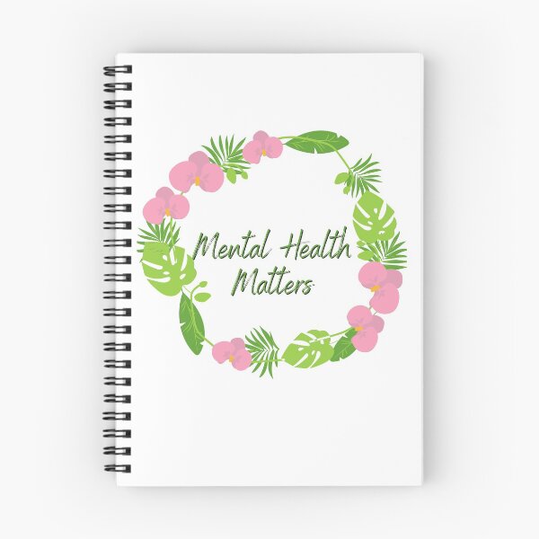 Item preview, Mental Wellbeing Mental Health Matters Quote Flower designed and sold by OneTimeEngineer.