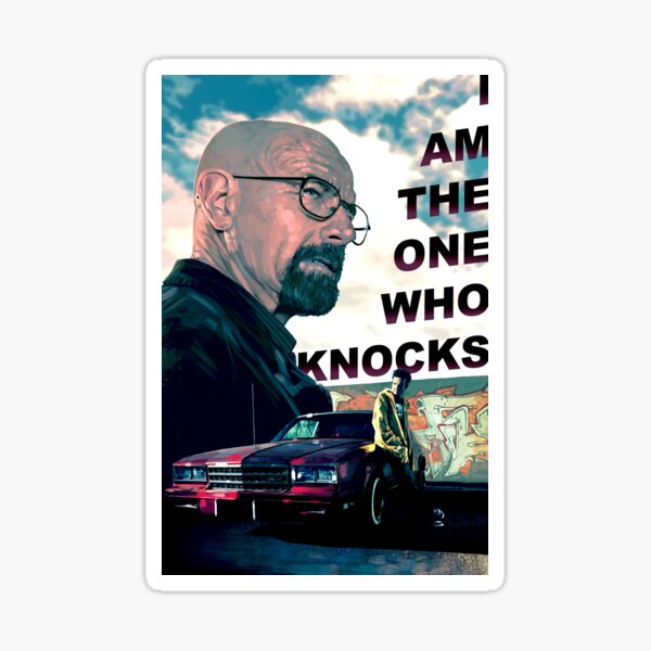 Breaking Bad - The One Who Knocks Sticker