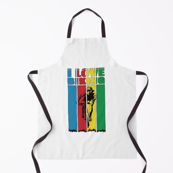 Item preview, I Love Mt Biking - Mt Biking - Cycling Colors - Great Gift For Bikers - Multi Color & Black Logo Design designed and sold by Richard529.