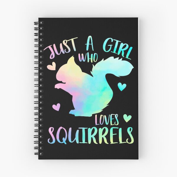 Item preview, Just a Girl who loves squirrels designed and sold by PrettyPittie Shop.