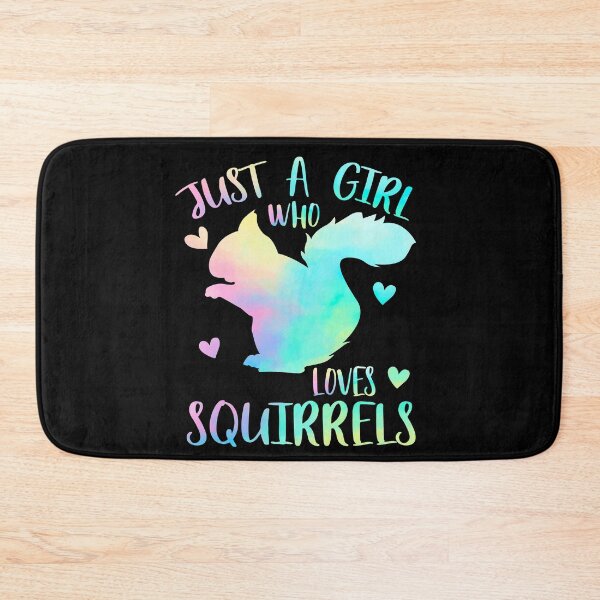 Item preview, Just a Girl who loves squirrels designed and sold by PrettyPittie Shop.