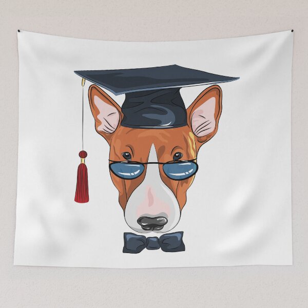 Item preview, Bull Terrier just Graduated designed and sold by kalud-zoldyck.