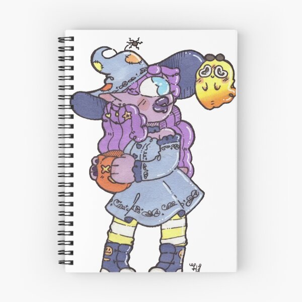 Aperçu de l'œuvre Cyclope Purple Witch Cutie créée et vendue par MiaMarshmellow.
