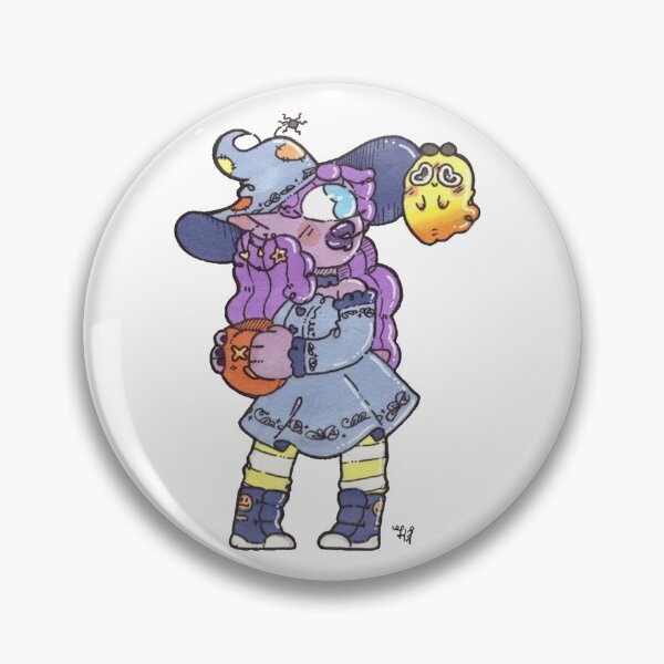 Aperçu de l'œuvre Cyclope Purple Witch Cutie créée et vendue par Hopping Cat.