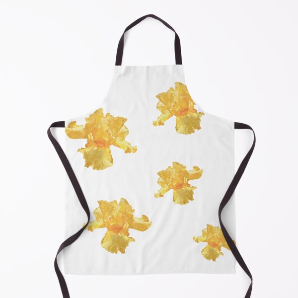 Item preview, Yellow Iris pattern print designed and sold by Alillluna.