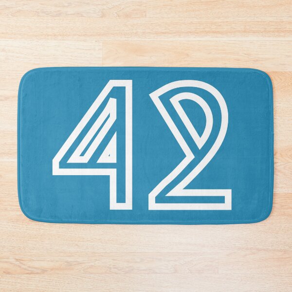 Artikelvorschau, 42 - Funky White Number Design entworfen und verkauft von MeAfterSunset.