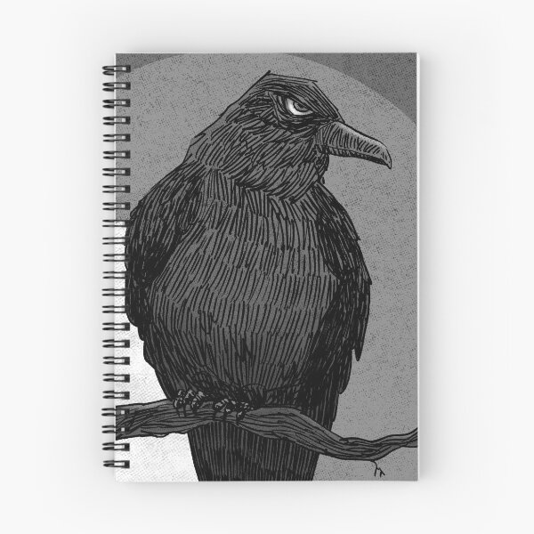 Aperçu de l'œuvre Corbeau de la pleine lune créée et vendue par Kevin Ahern.