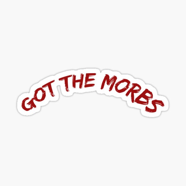 Aperçu de l'œuvre J'ai les Morbs Sticker créée et vendue par CubbysBubble.