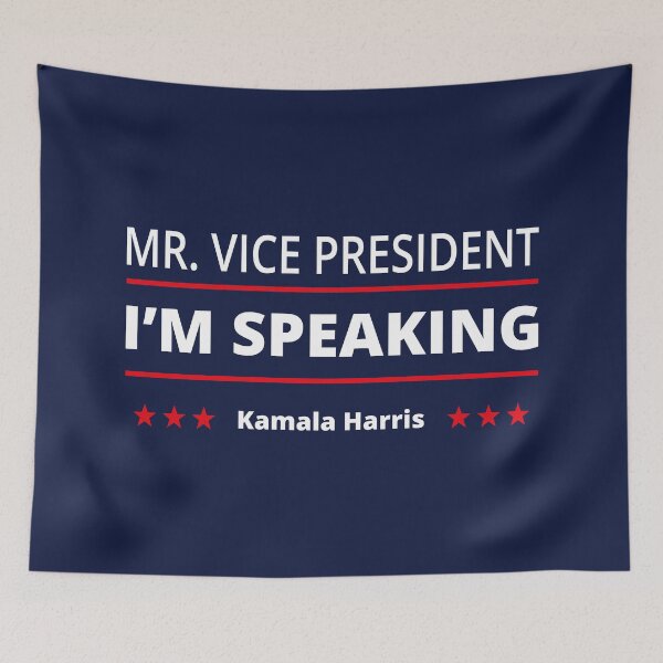 Item preview, Kamala Harris - Mr. Vice President, I'm Speaking III designed and sold by Lemon Pepper.