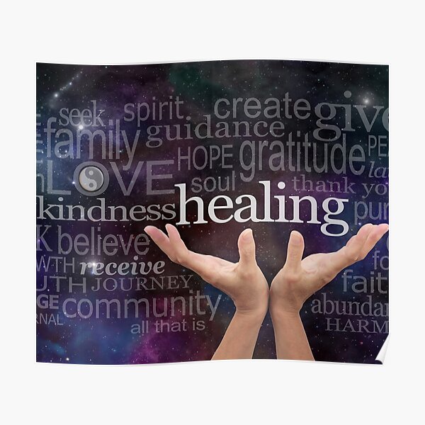 Relaxing Reiki Poster