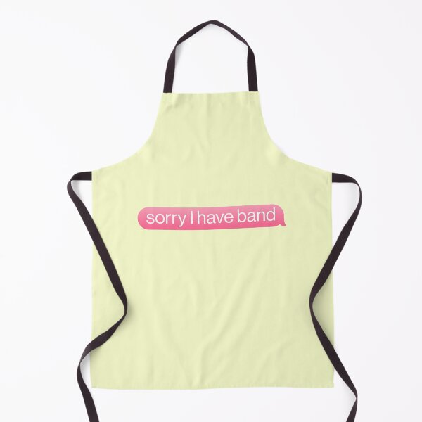 Item preview, Sorry I Have Band iMessage Pink Cute Music designed and sold by sharedipmemes.