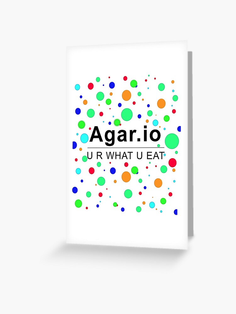 Agar.io logo Greeting Card for Sale by MiE Designs