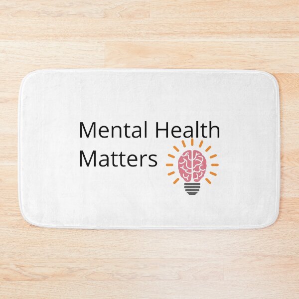 Item preview, Mental Wellbeing Mental Health Matters Quote Flower designed and sold by OneTimeEngineer.