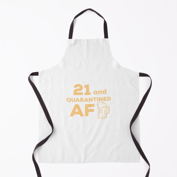 Item preview, 21 and Quarantined AF -21st birthday basket covid 2020 beer alcohol funny quarantine birthday gift for her him boyfriend girlfriend daughter designed and sold by CJCTEES.