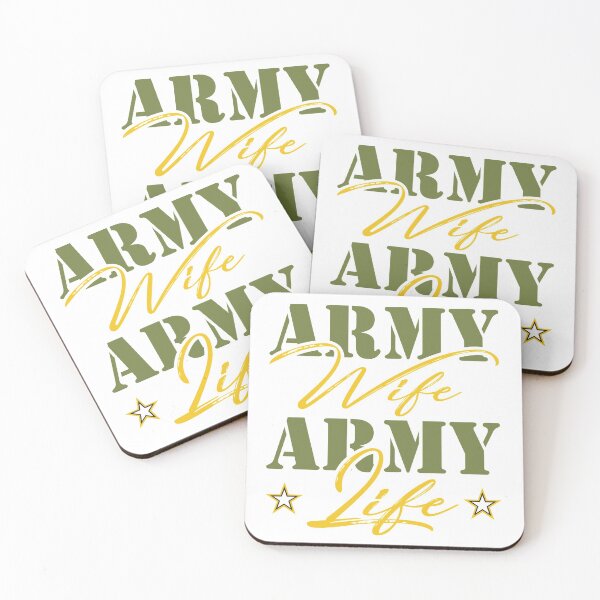 Item preview, Army Wife - Army Life designed and sold by teeshirtninja.