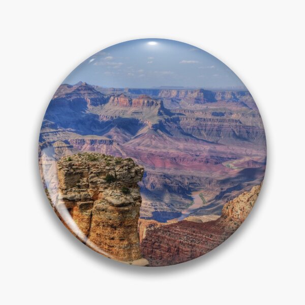 The Majestic South Rim Of The Grand Canyon Pin
