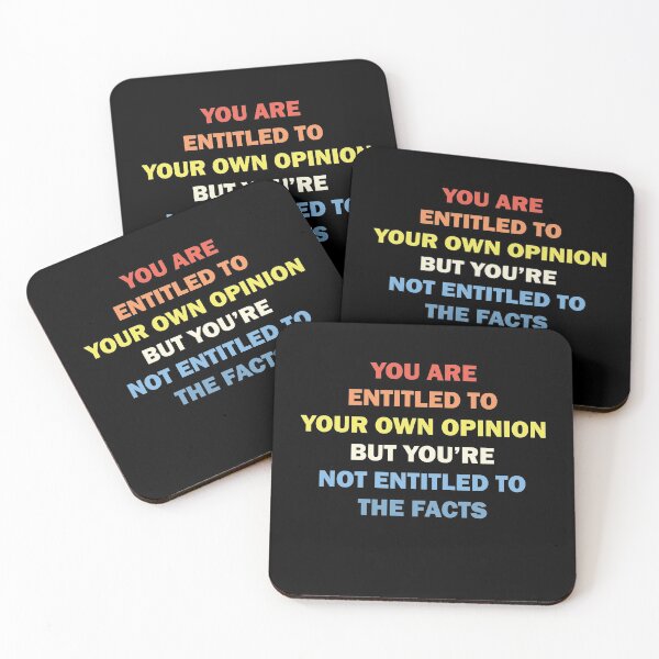 Item preview, You Are Entitled-To Your Own Opinion 2020 VP Debate Quotes designed and sold by TheMattDesigns.