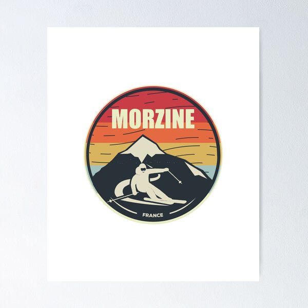 Item preview, Retro Skiing Morzine France Ski designed and sold by Dan66.