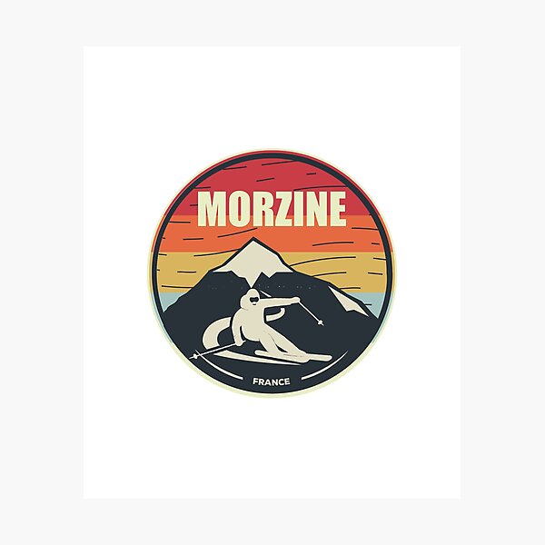 Item preview, Retro Skiing Morzine France Ski designed and sold by Dan66.