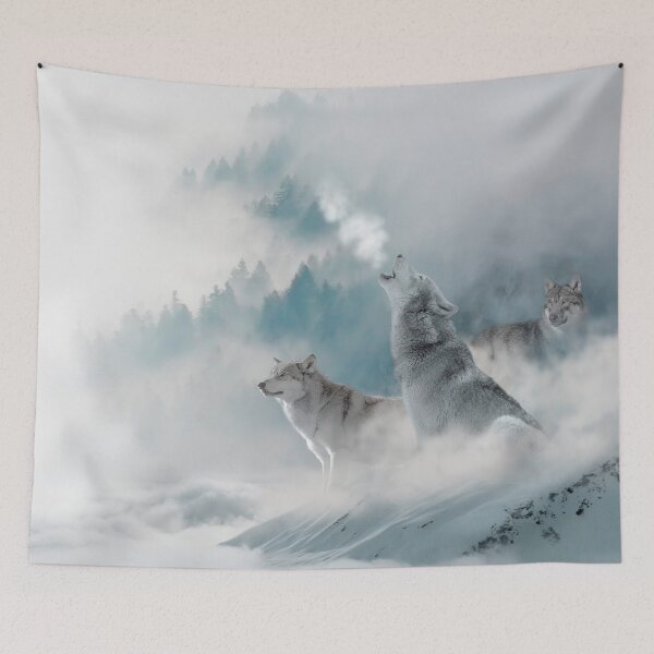Item preview, Snow Wolf designed and sold by raphaelpn.