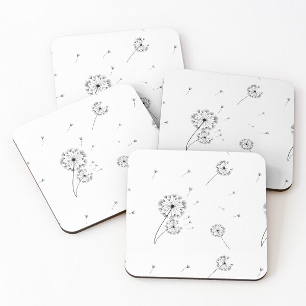 Item preview, Wild Flower Dandelion Botanical Floral Pattern designed and sold by HappyTees Lab.