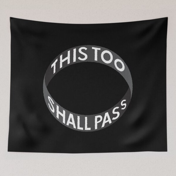 Item preview, This too shall pass  designed and sold by ThePrintCrafty.