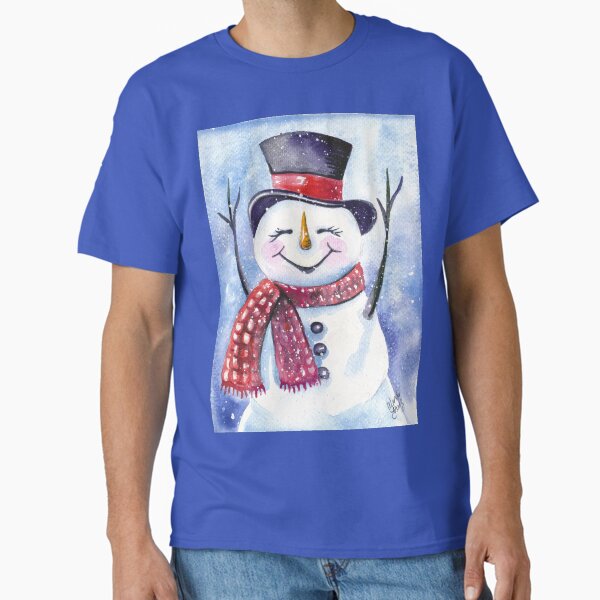 Item preview, Christmas Cheer Snowman designed and sold by WendyFranzArt.