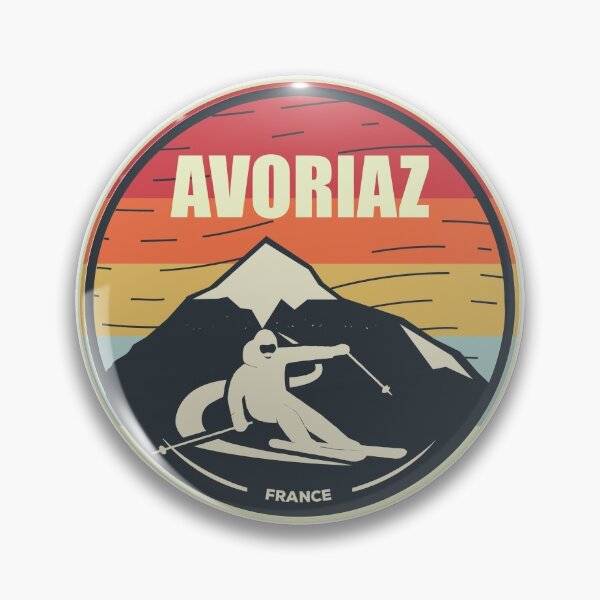 Item preview, Retro Skiing Avoriaz France Ski designed and sold by Dan66.