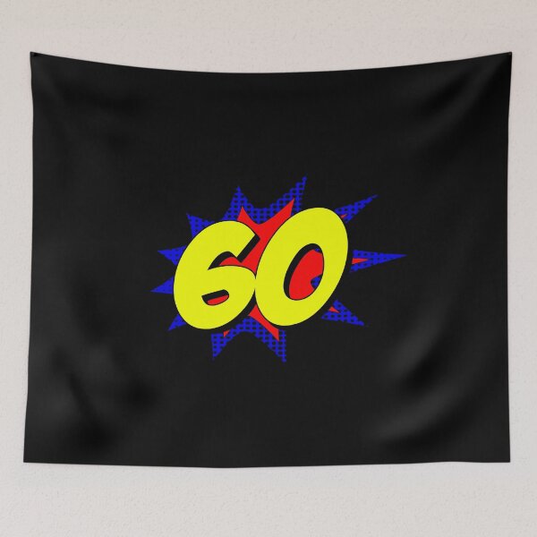 Item preview, Superhero 60 Years Old Birthday designed and sold by flippinsg.