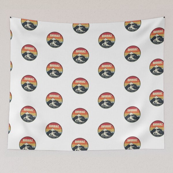 Item preview, Retro Skiing Avoriaz France Ski designed and sold by Dan66.