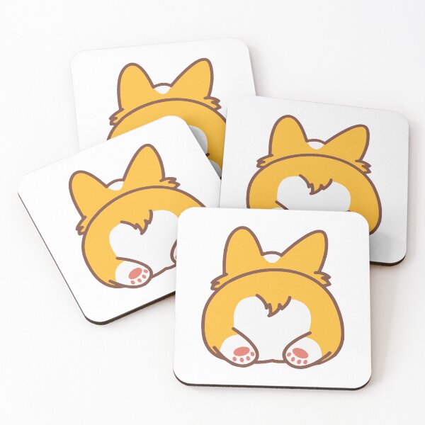 Item preview, Cute Corgi Butt Funny Gift designed and sold by zackup.