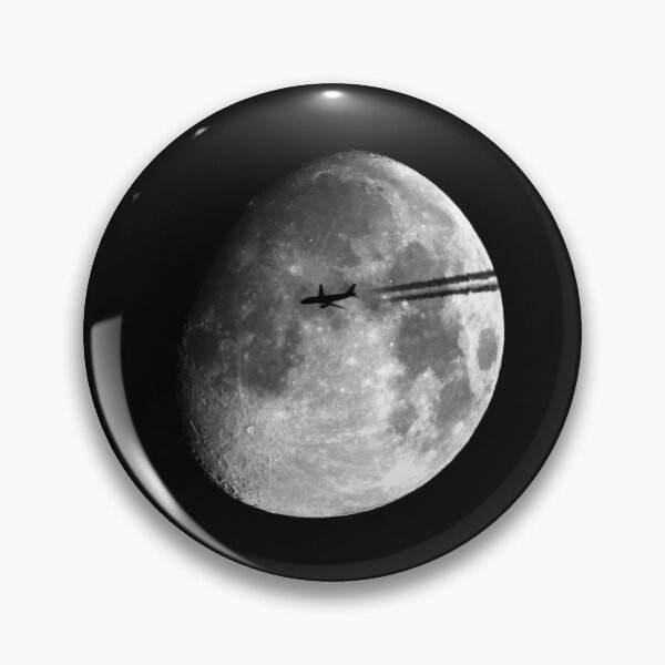 Item preview, Airbus A320 crossing the moon designed and sold by UroliteArt.