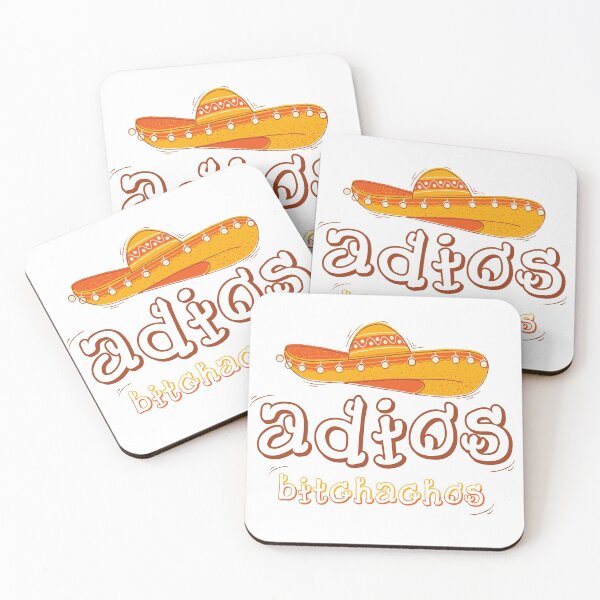 Item preview, Adios Bitchachos Funny And Cute Mexican Design For White Tee designed and sold by knapst.