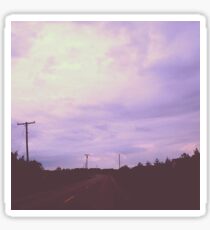 Purple Sky Sticker