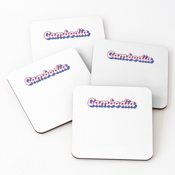 Item preview, Cambodia Retro Africa Travel Script designed and sold by sharedipmemes.