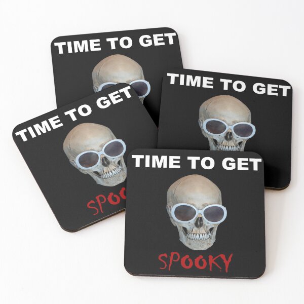 Item preview, halloween skull time to get spooky designed and sold by ToastyTheGreat.