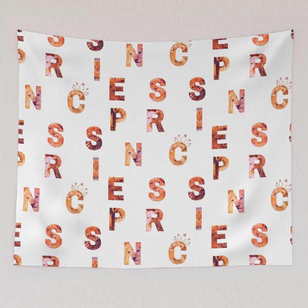 Item preview, Crowned PRINCESS Cub Royalty Single Letters Pack designed and sold by StayCuztom.