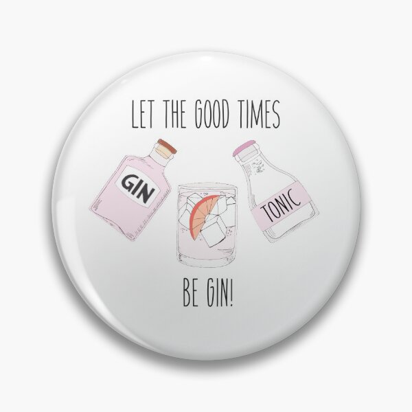 Item preview, Let the good times be GIN! designed and sold by oyptjewellery.